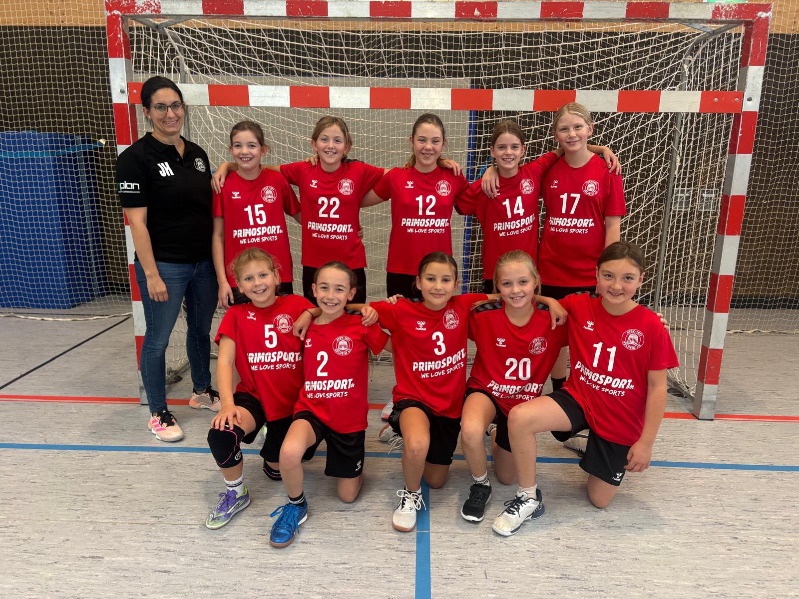Weibliche E1 des ATSV Kelheim, Jahrgang 2016